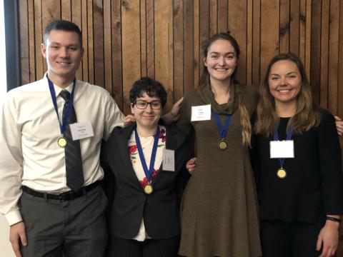 4 Minnesota  Scholars at Bell Museum